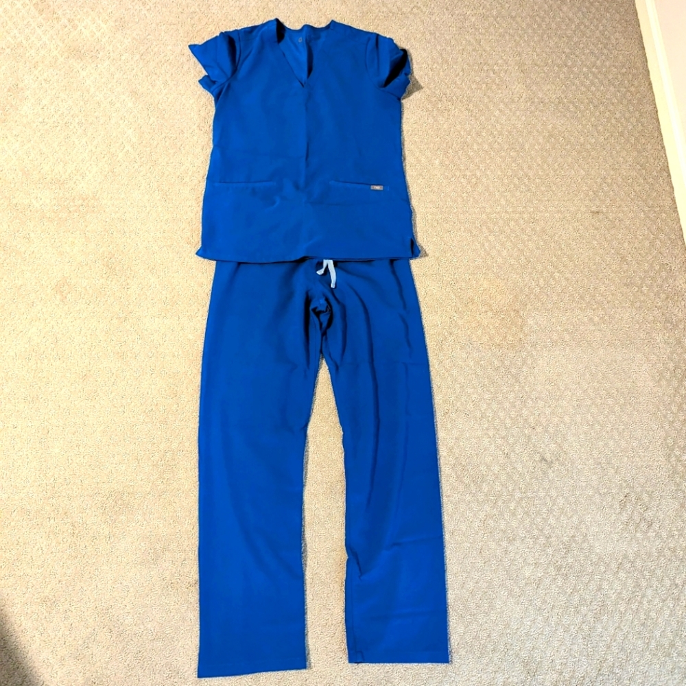 Blue Figs Scrub Set Size Small